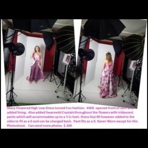 Flower fashion wear